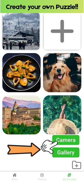 Jigsaw Paradise Create puzzles Screenshot 2 of 7