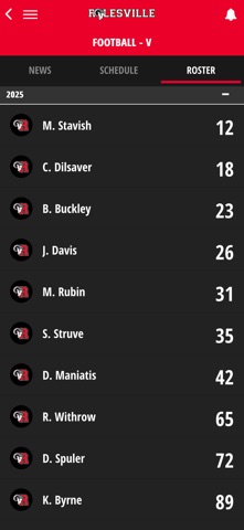 Rolesville HS Athletics screenshot