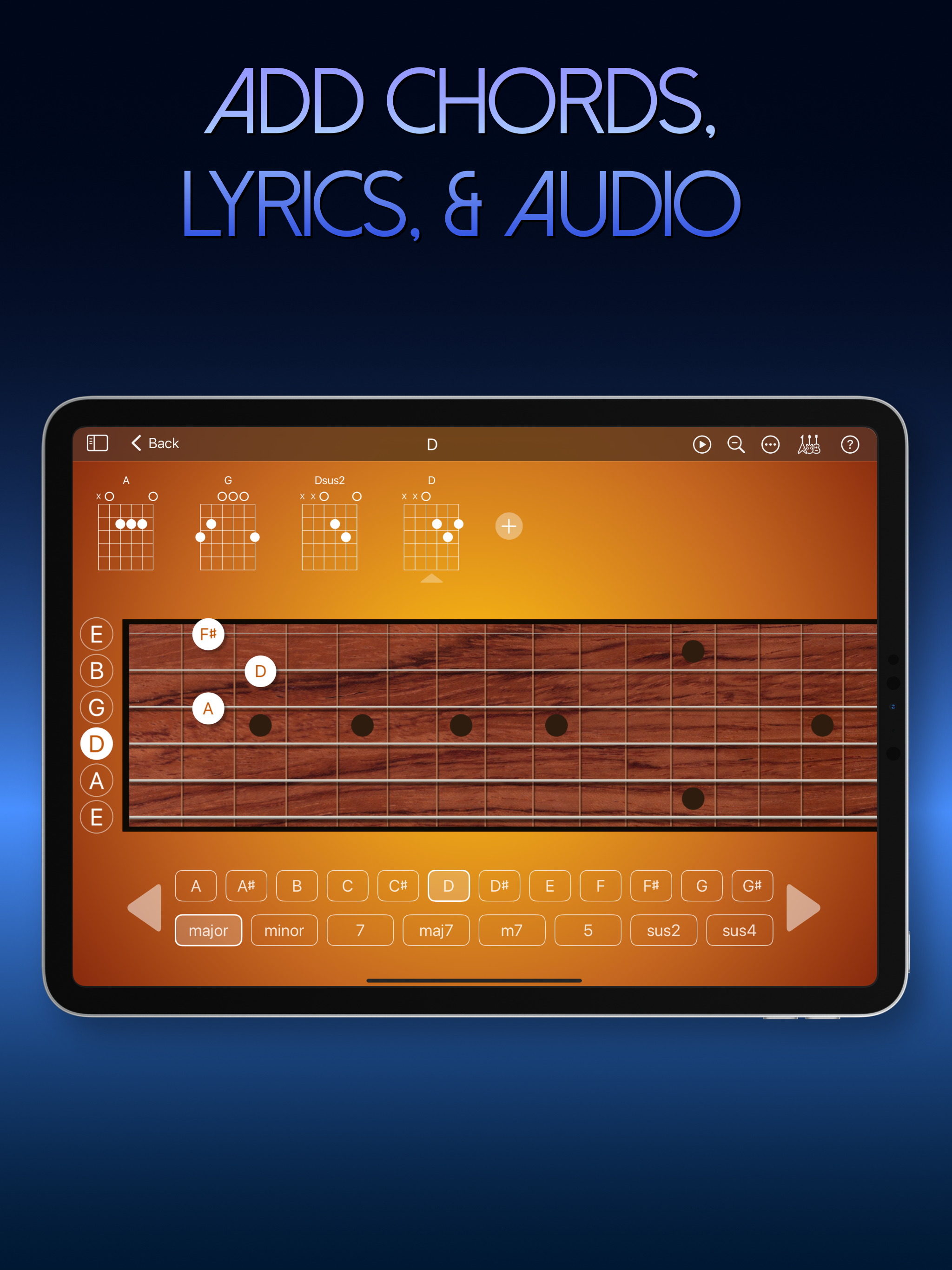 Guitar Notebook screenshot 10