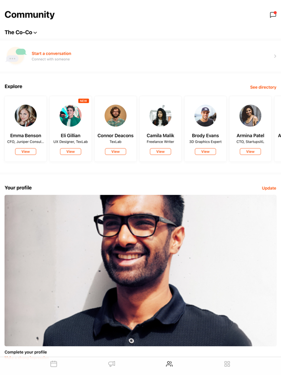 The Co-Co iPad screenshot 4 - Productivity app