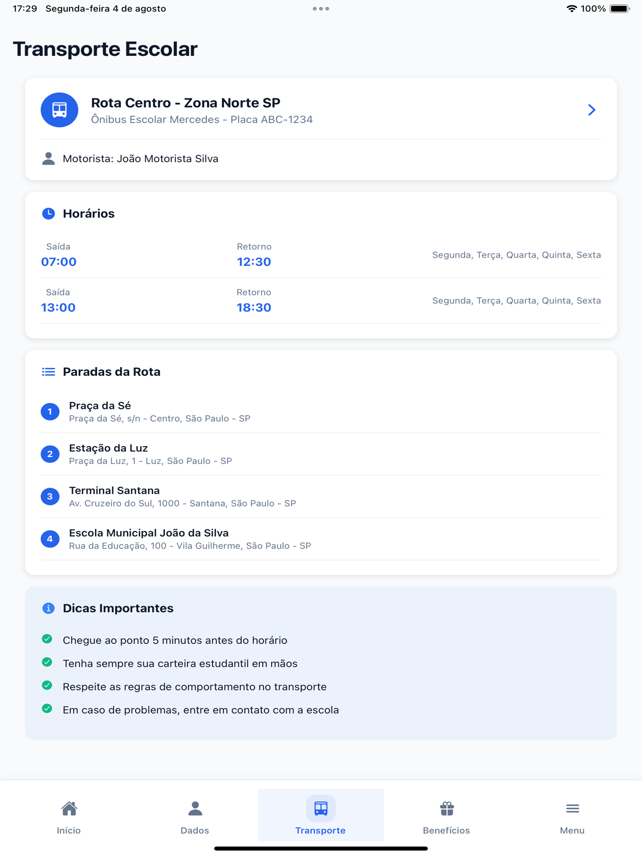Carteira Estudantil App screenshot 15