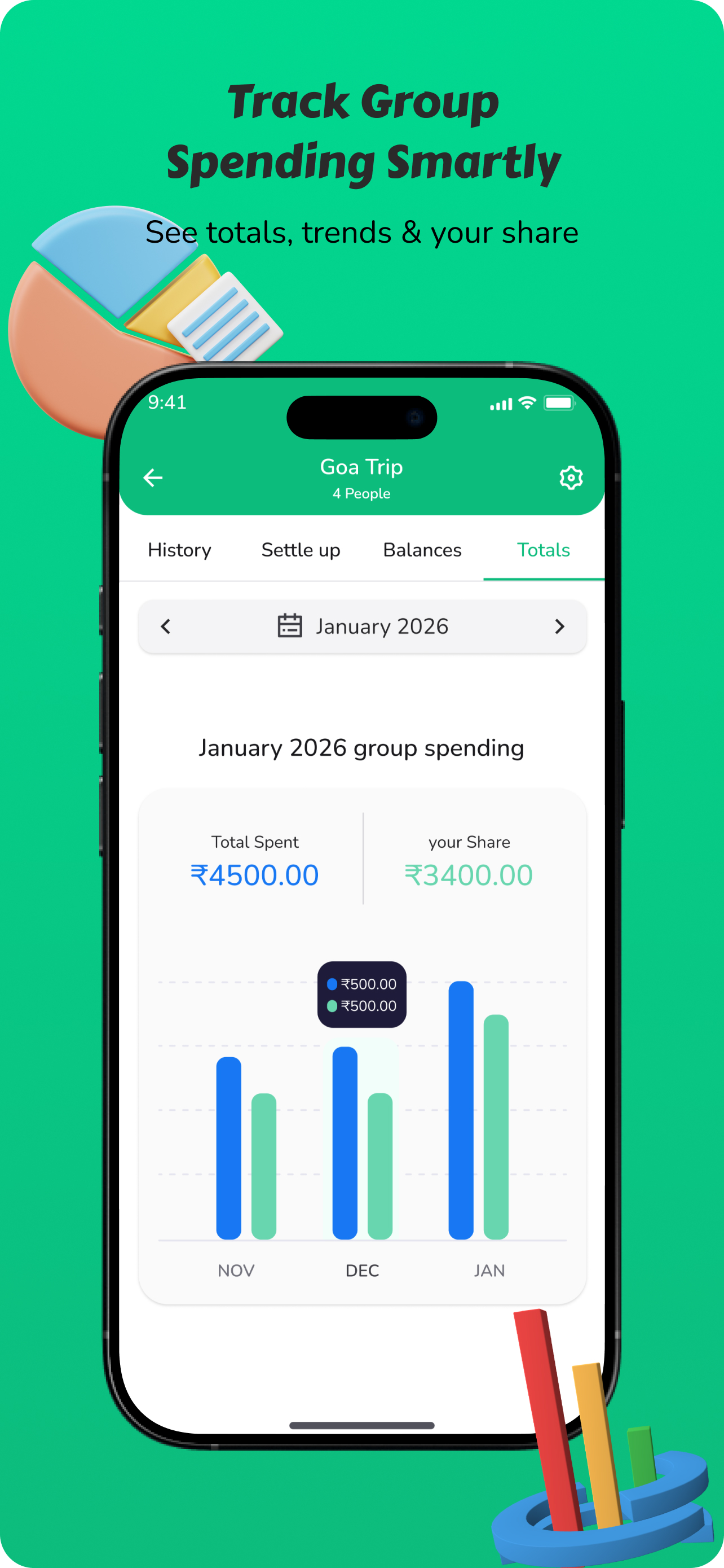 Split Sense - Split Expenses screenshot 5