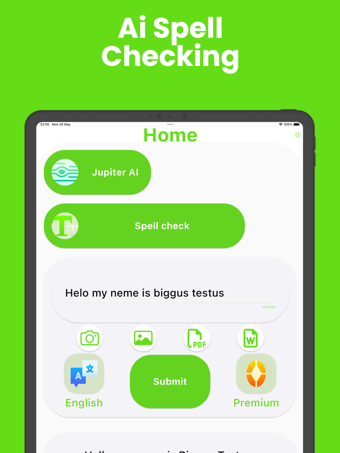 Spell Checker Grammar Check
