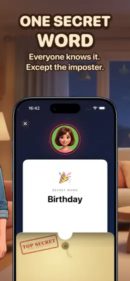 Imposter Game: Find the Liar on iPhone, screenshot 2