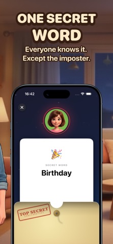 Imposter Game: Find the Liar iPhone screenshot