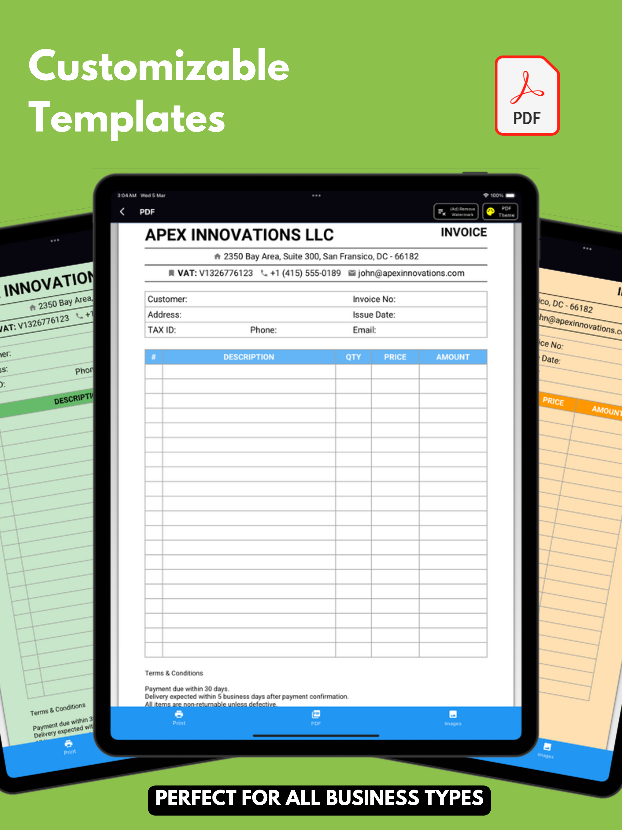 Purchase Order Maker App: PO