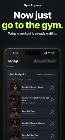 Gym Anyway: Workout Plan & Log Screenshot 10 of 10