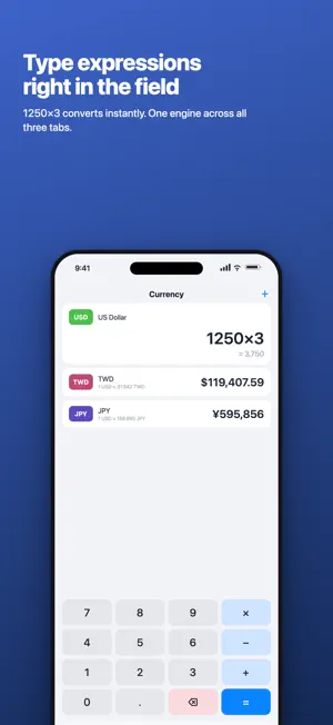 EZ Currency Converter & Units screenshot 3
