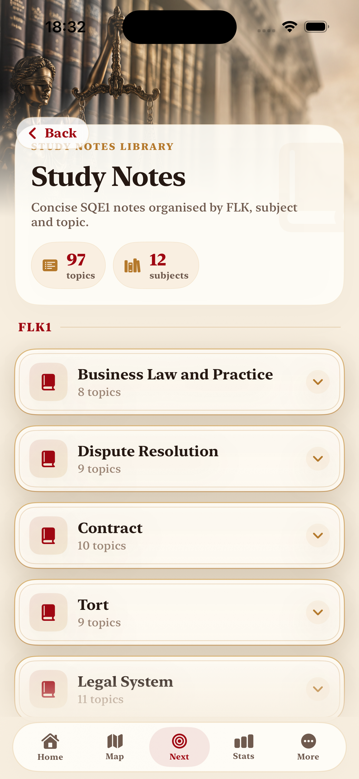 Vivat Lex – SQE1 Practice screenshot 3