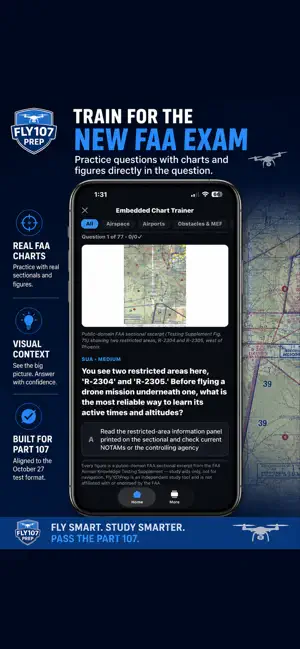 Fly107Prep: Part 107 Exam Prep screenshot 4
