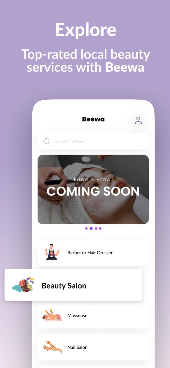 Beewa - Beauty Salon Booking