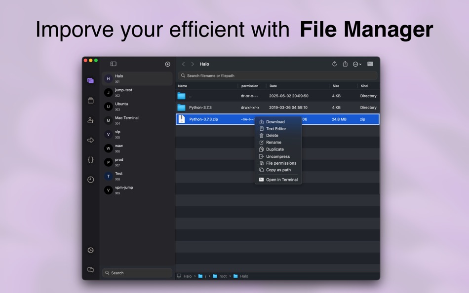 #2. NexShell-SSH & SFTP client (macOS) Tekijänä: 贝贝 尚