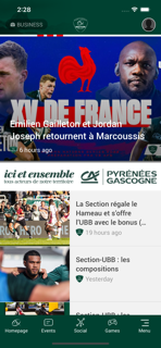 Section Paloise screenshot 5