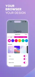 Opera: AI browser with VPN screenshot #8 for iPhone