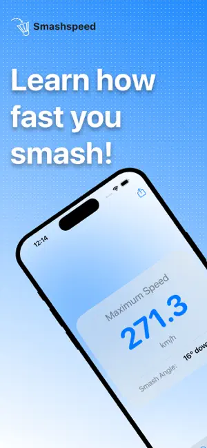 Smashspeed: Badminton Tracker screenshot 1