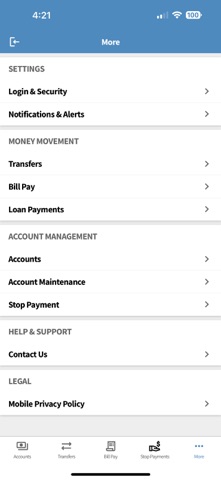HBS Mobile Banking Screenshot 3 of 5
