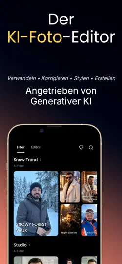 Screenshot von Mimi - AI Photo & Video Editor auf dem iPhone 1