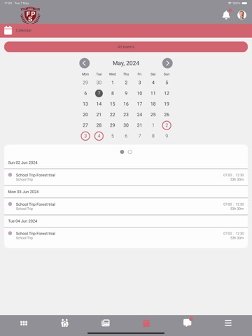 Ferndale Primary School iPad screenshot
