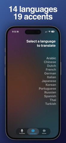 Echo: In-Ear Voice Translator iPhone screenshot