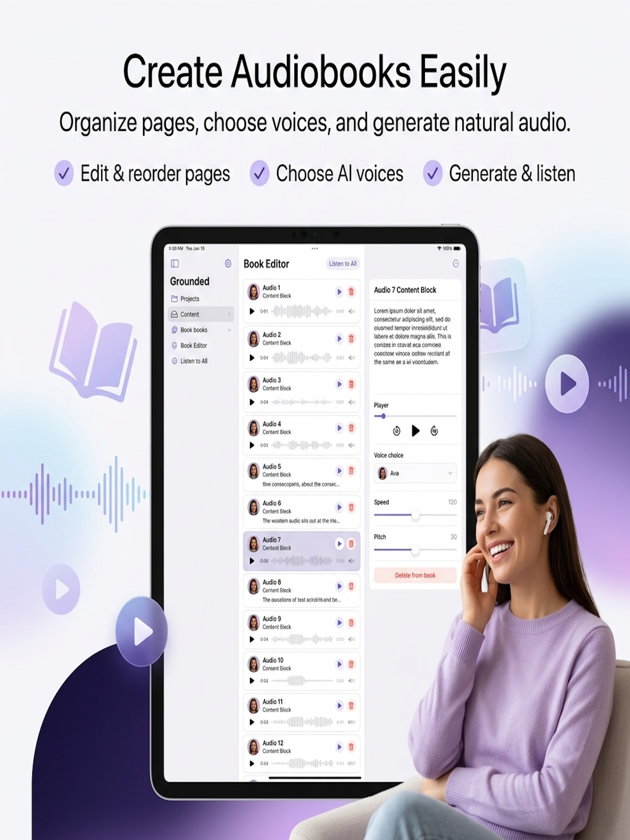 Voice Reader: Books + PDF screenshot 12
