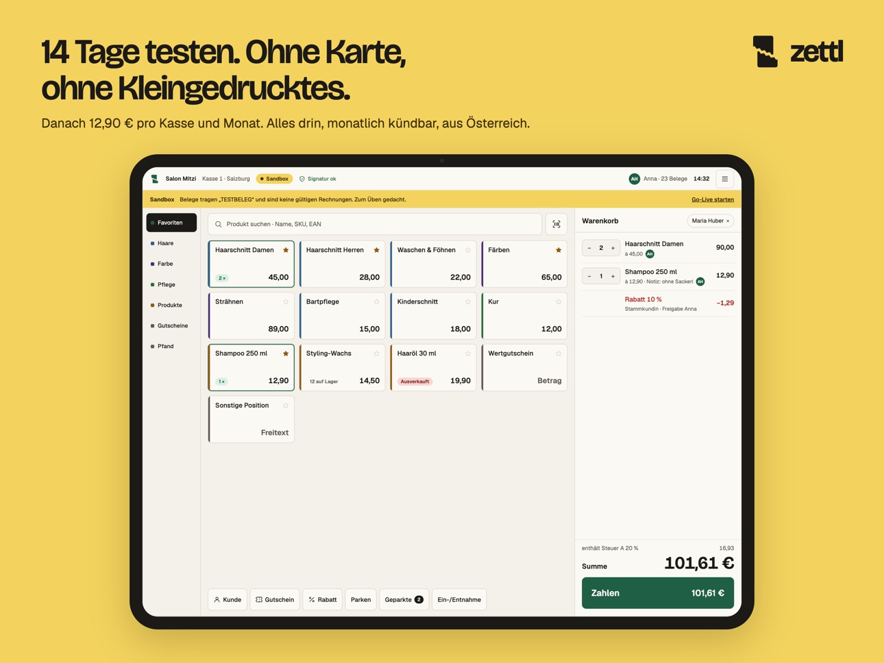 Screenshot 8 of zettl Kasse