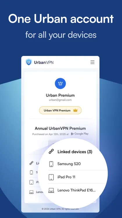 Screenshot 5 von 5 zu Urban VPN