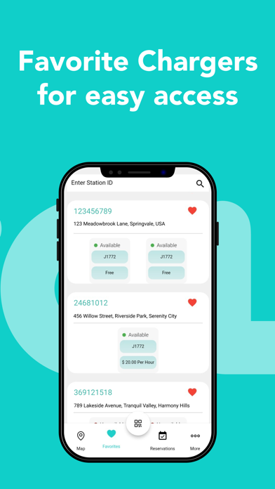 EVOLV Charging Screenshot