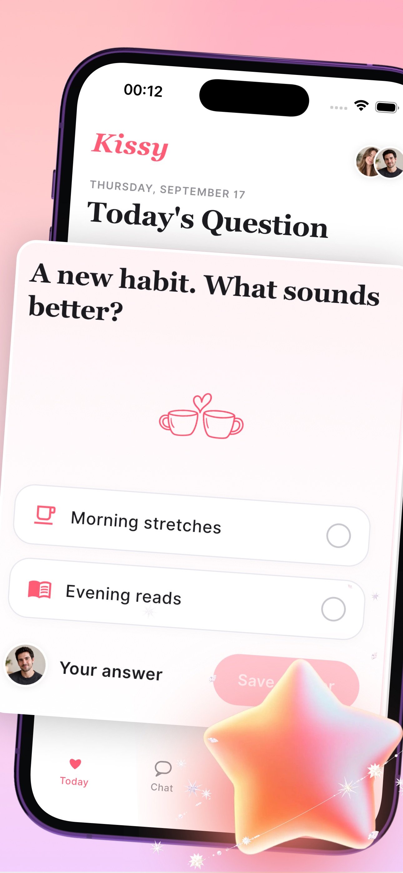 Screenshot 2 of Kissy - Couple & Moments