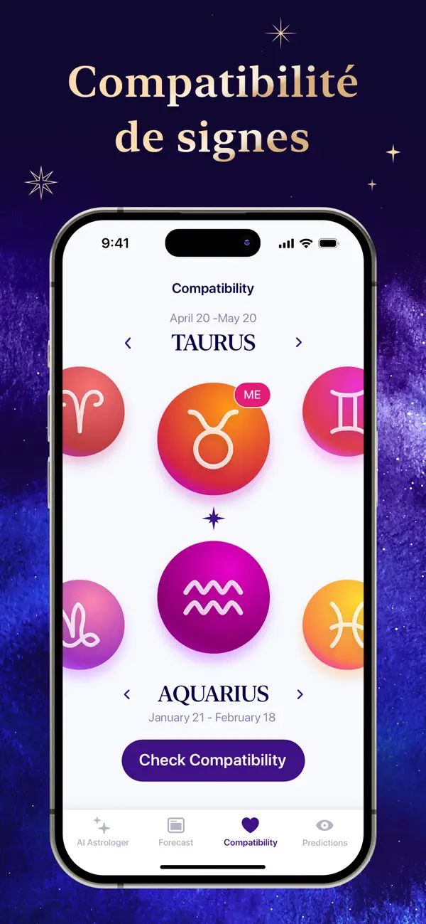 Screenshot #3 pour Futurio: Horoscope, astrologie