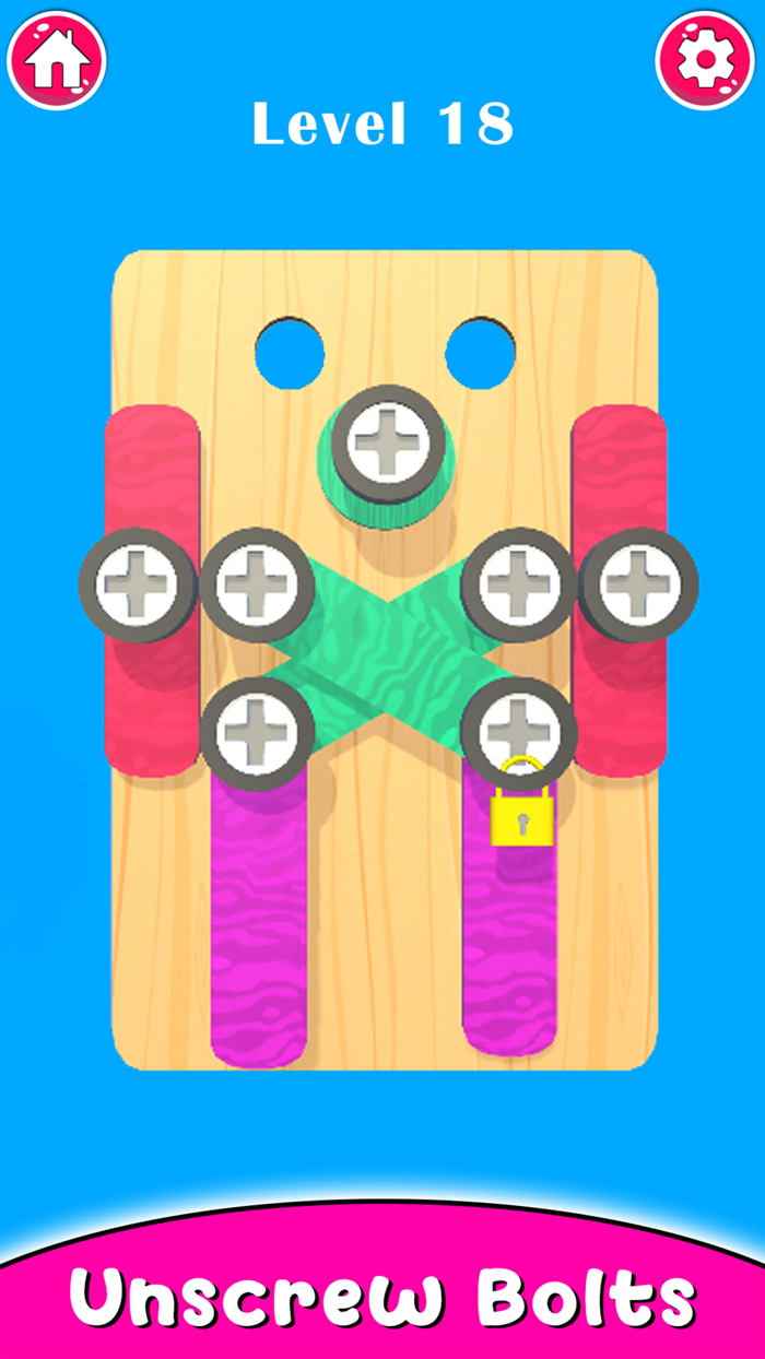 Nuts  Bolts 3D Screw Puzzle