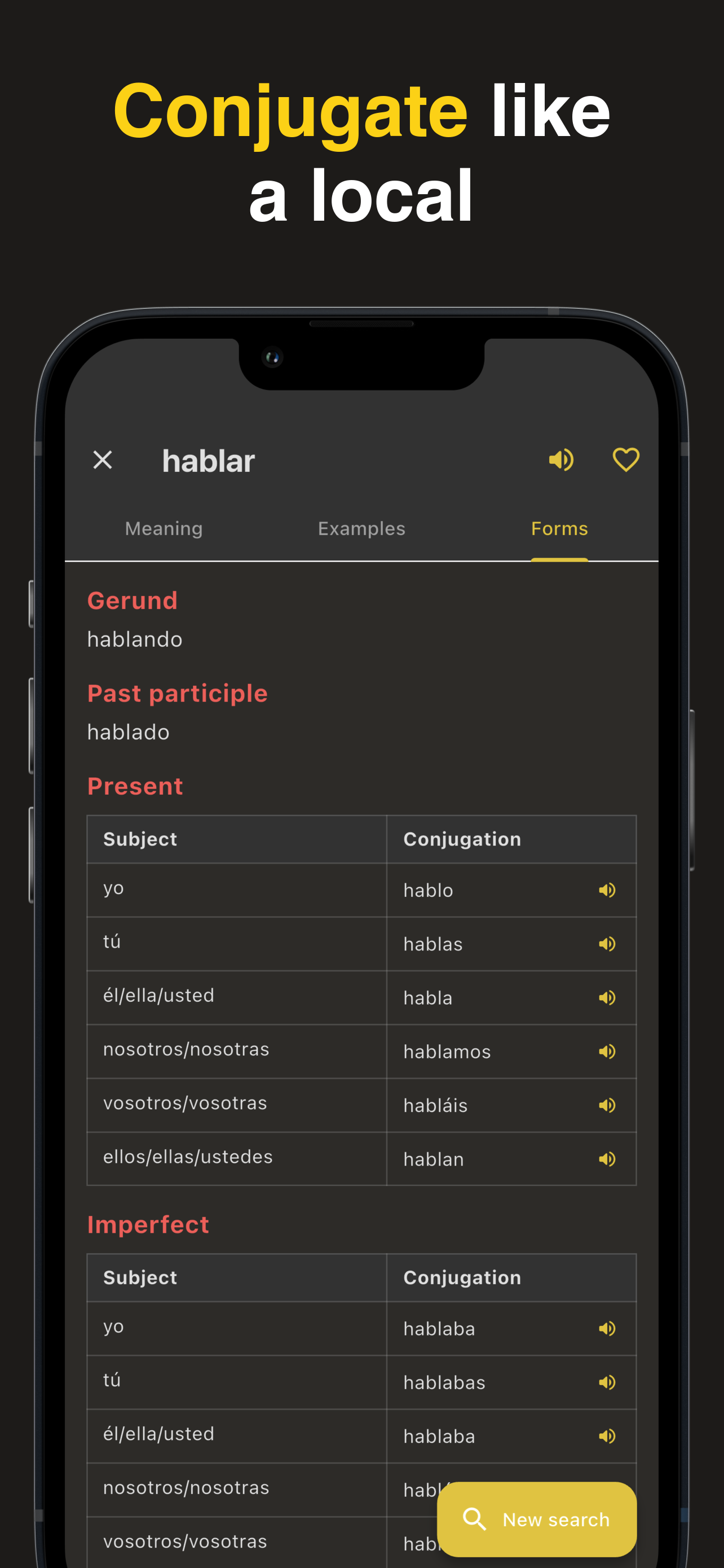 Olé: Spanish Dictionary screenshot 2