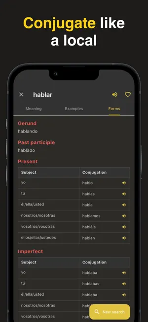 Olé: Spanish Dictionary screenshot 2