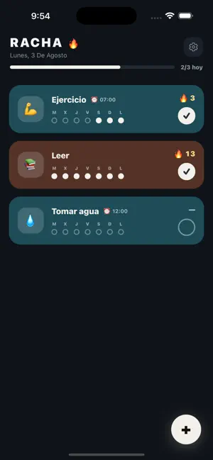 Racha: Hábitos sin excusas screenshot 3