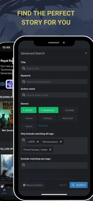 Royal Road - Read Stories screenshot 2