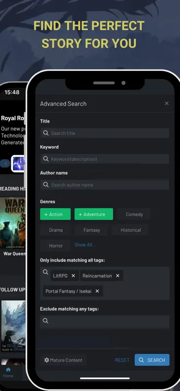 Royal Road - Read Stories screenshot 2 of 6