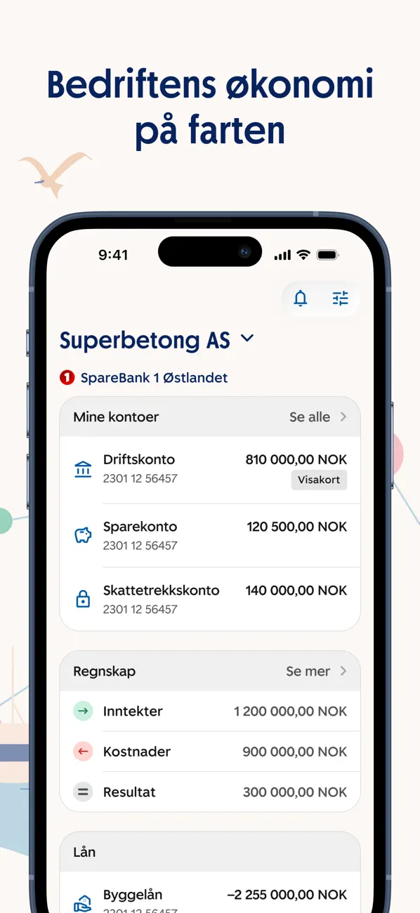 Screenshot #2 pour SpareBank 1 Bedrift