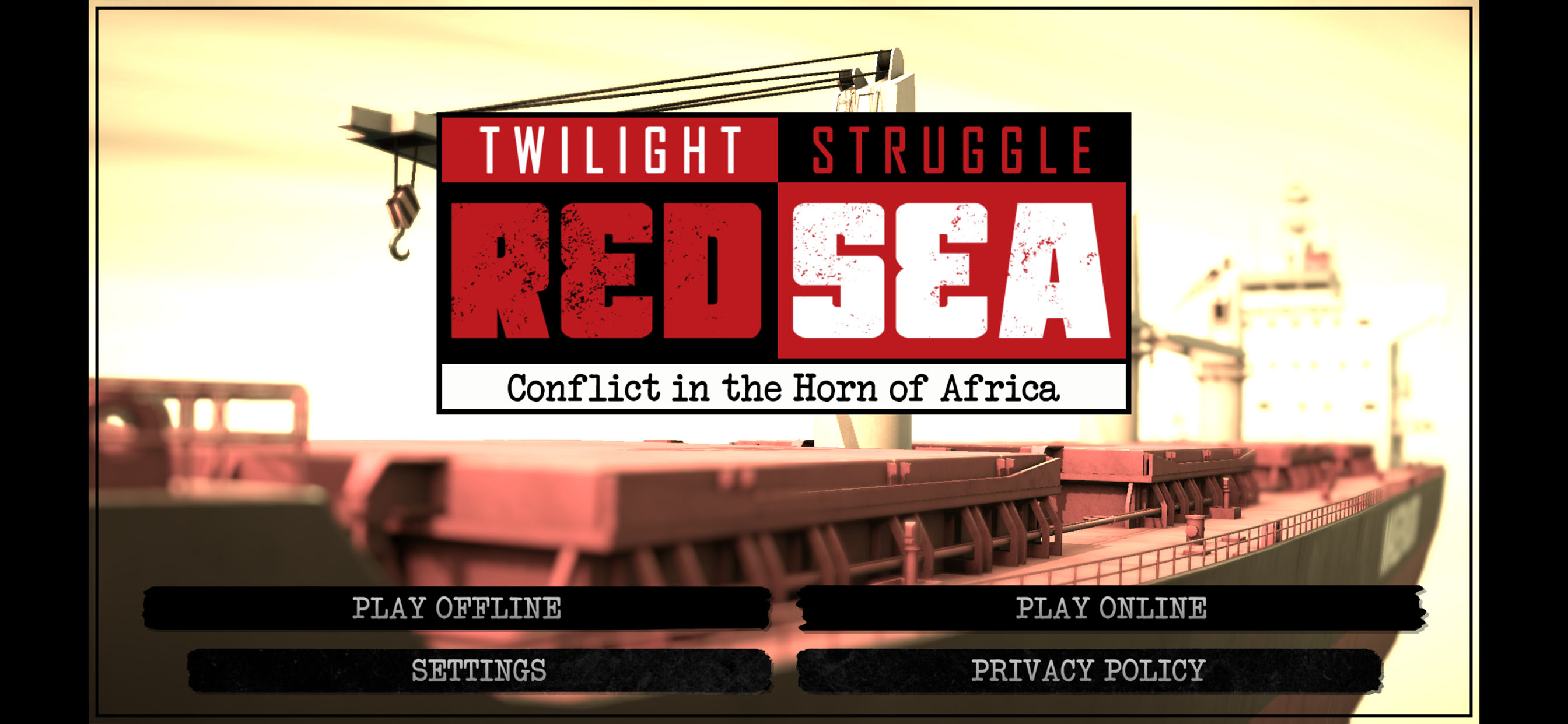 Twilight Struggle: Red Sea