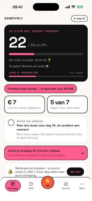 Dampvrij: quit vaping screenshot 1