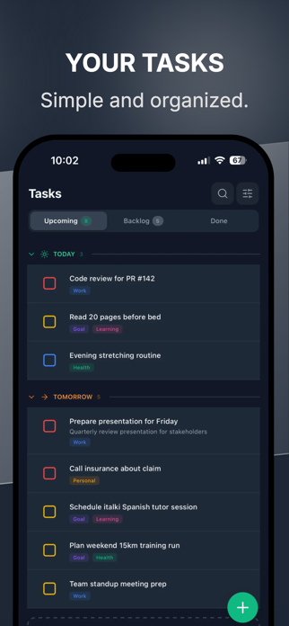 Loggd: Habit Tracker & Planner Screenshot 3 of 8
