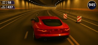 隧道时光极速赛车游戏 screenshot