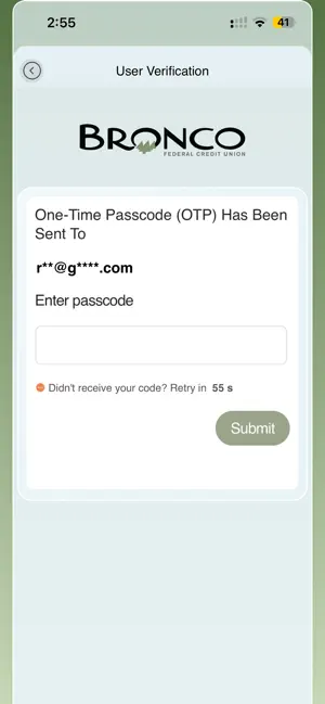 Bronco FCU Mobile screenshot 3