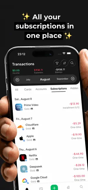 Despezzas: Money Manager screenshot 2
