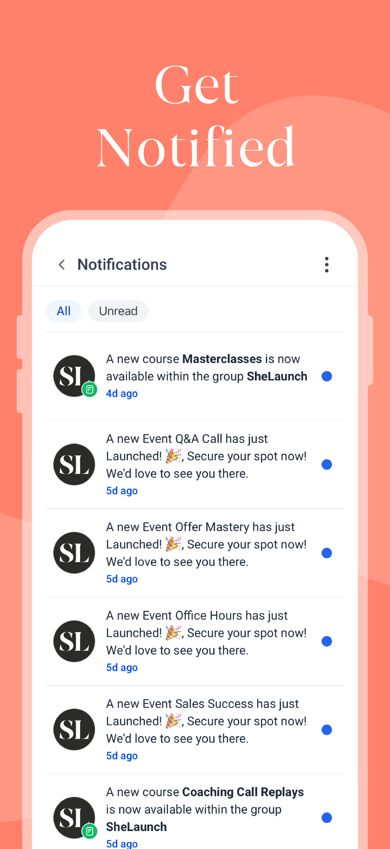 SheLaunch screenshot 4