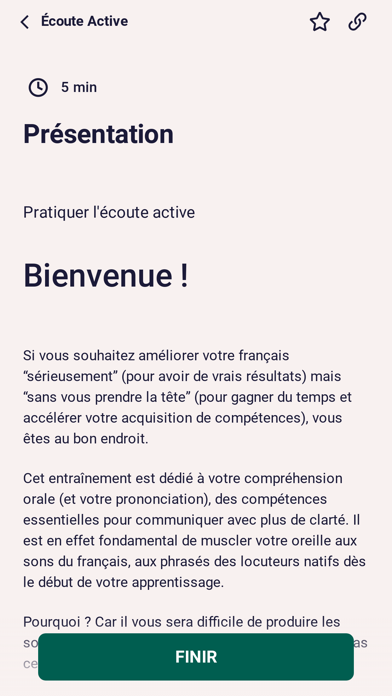 Speak up French Screenshot