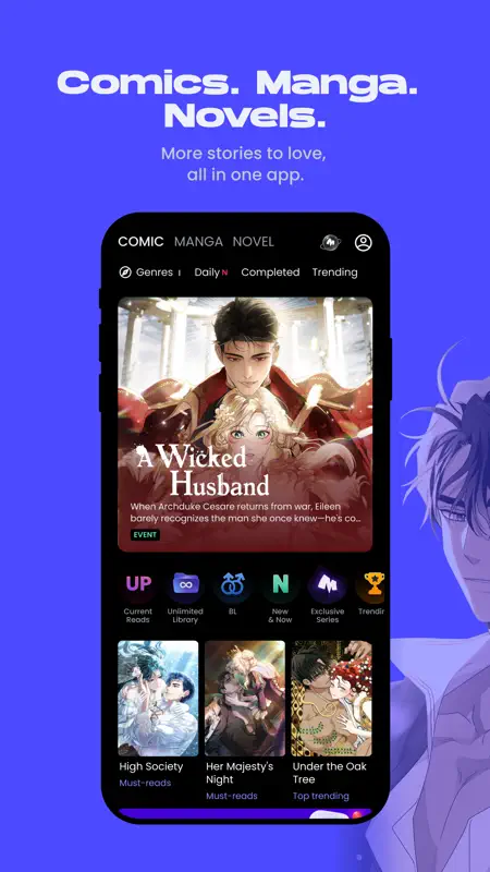 Manta - Manga, Manhwa, Novels screenshot 2 of 7
