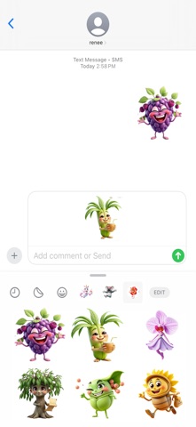 茂盛花园贴纸 screenshot