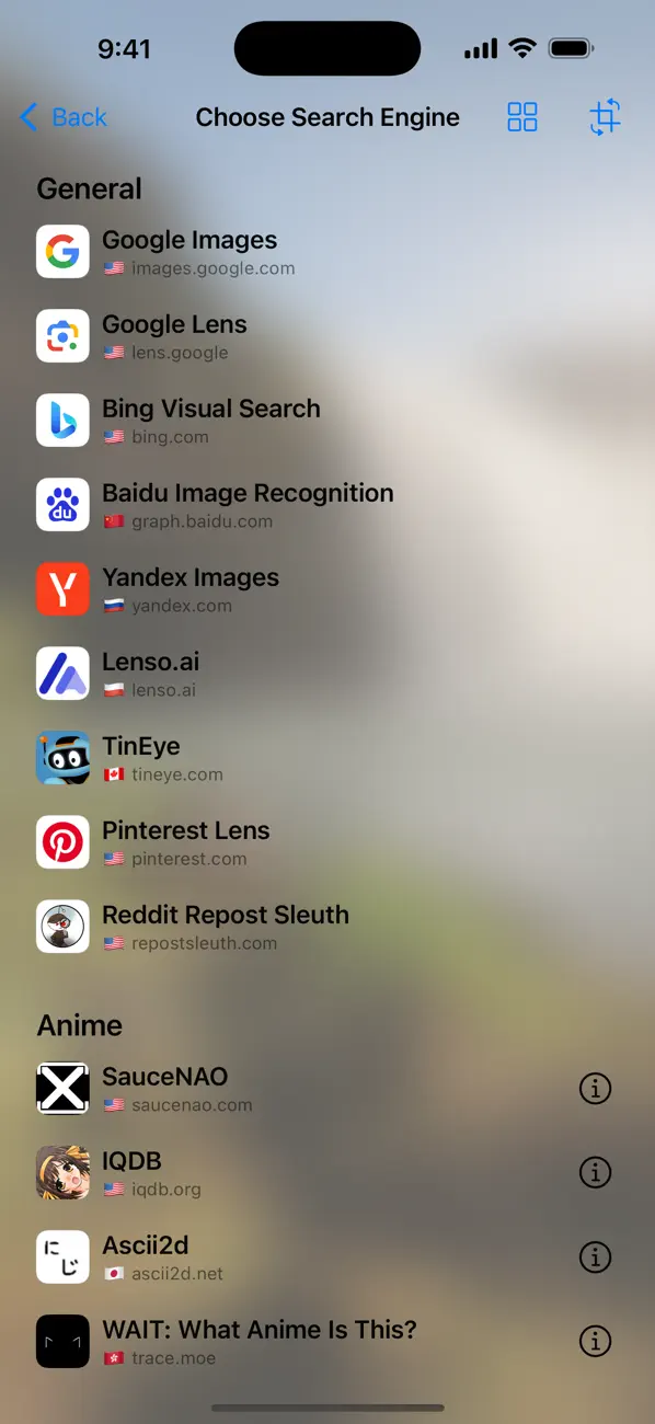 #1. Get Sauce:Reverse Image Search (iOS) Ved: Yusuke Yamada