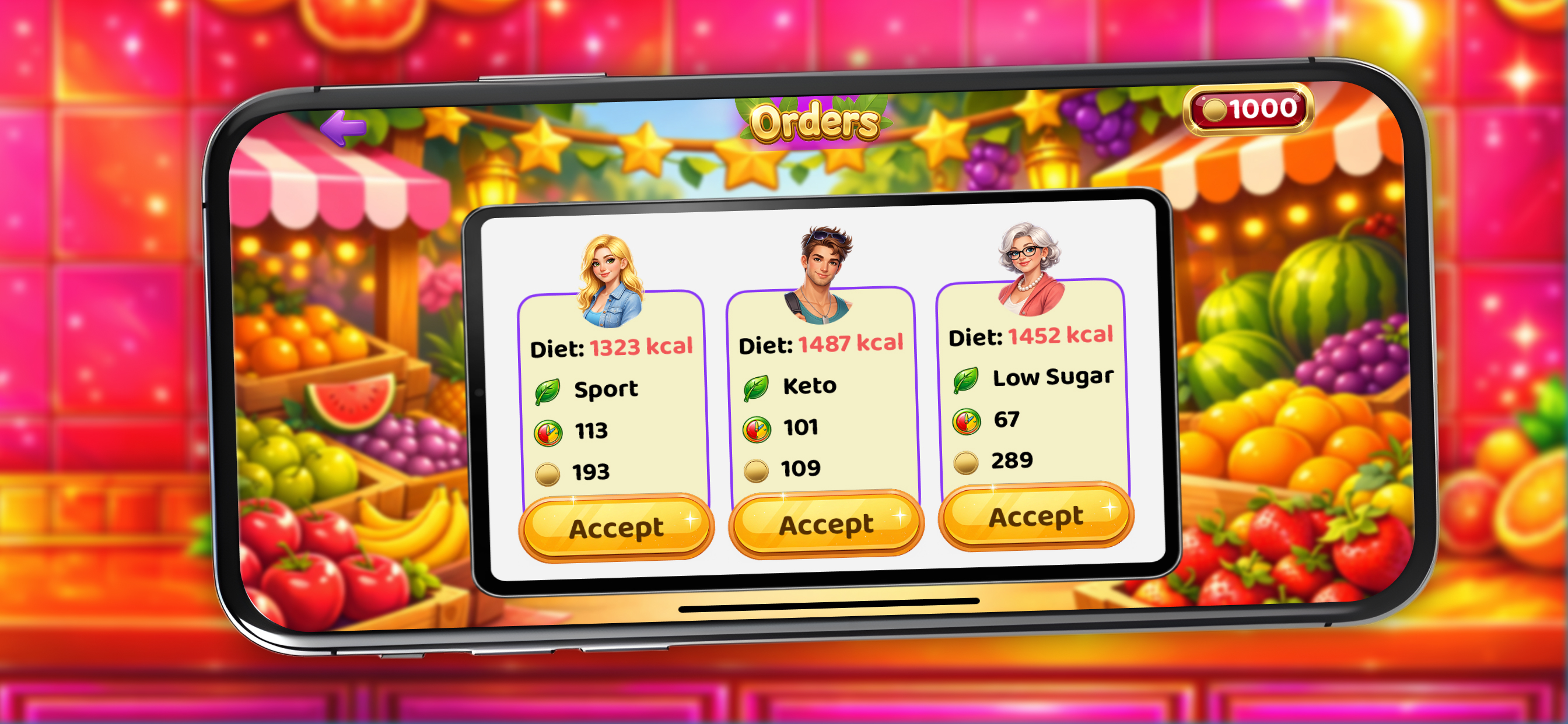 FruitFit Delivery - Juicy Rush screenshot 3