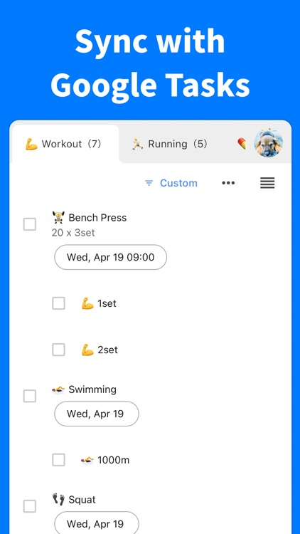 ToDo for Google - Manage tasks