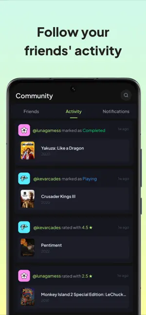 Prisma - Game Diary screenshot 4